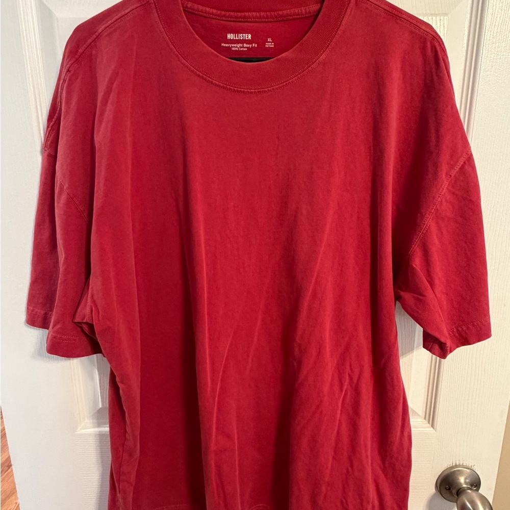 Hollister Red Men's Shirt